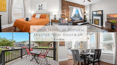 Stylish Home in Historic District Near Riverwalk