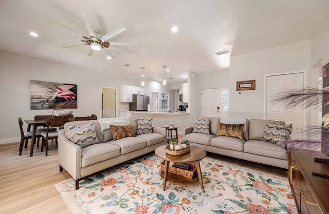 Stylish home perfect for couples or a family getaway.