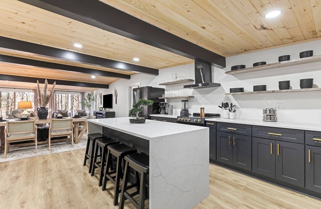 Stylish Lake House Getaway with Dock in Peaceful Cove