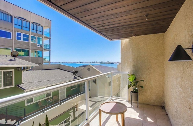 Summer at MissionBayHideaway-beach+parking