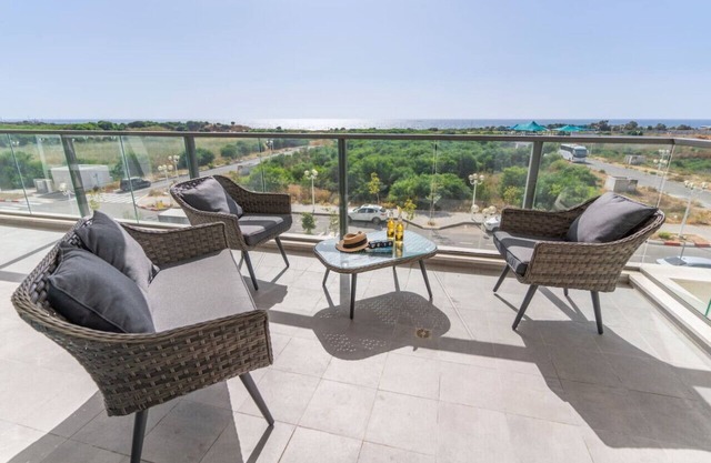 Sunlit Balcony & Coastal Charm