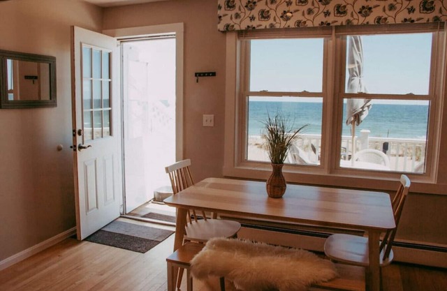 sunrise · Beachfront Bungalow: beachyard, close to boardwalk