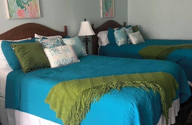 Sunset Beach is beautiful. Check us out at Mermaid Cove. We are pet friendly.