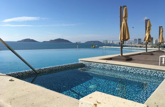 Sunset View Luxury 7th floor "Malecon -Oceanfront" Condo in beautiful Mazatlan.