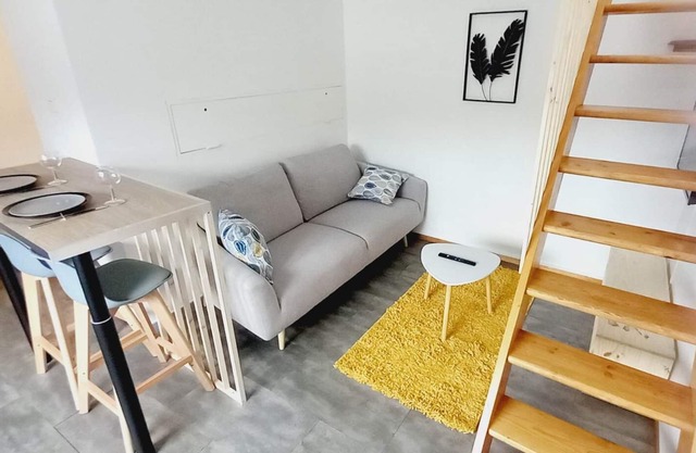 Superb studio opposite the IUT and in the city center of Saint-Dié