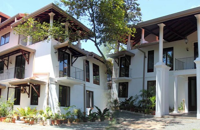 Surrounded by lush greenery, offers homely and comfortable accommodation.