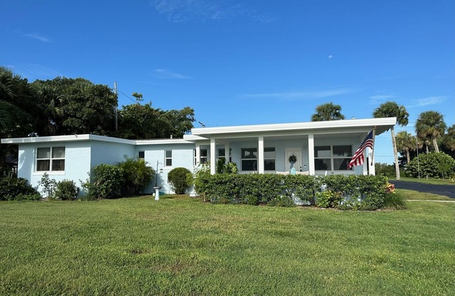 Susannah River House located on banks of Indian River Lagoon in The Sunrise City