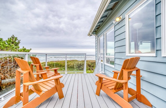 Sweeping Ocean Views From This Beautiful Home with Beach Access Close By!