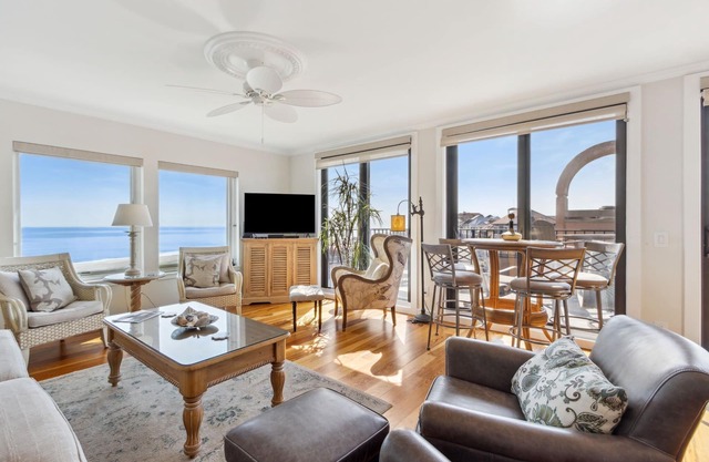 Sweeping Views of Ocean and Marsh Await at 5th Floor Turtle Dunes!