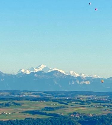 Tévenon Vue Panoramique Alpes-Lac