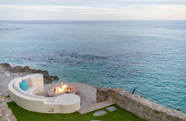 The best spot for whale watching, with private beach.