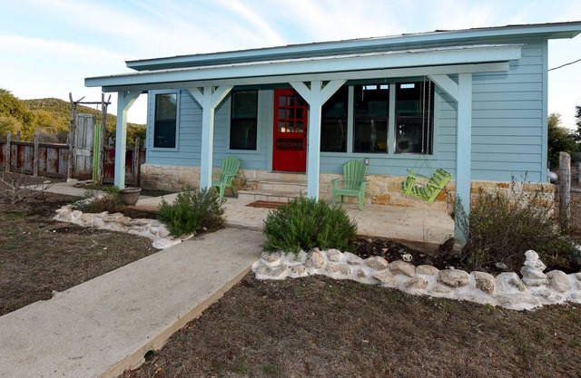 The Blue House on the Ranch