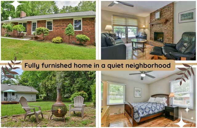 {The Glendell} Entire home in Arden with backyard