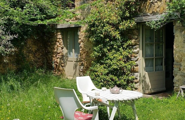 The little house under the trees
