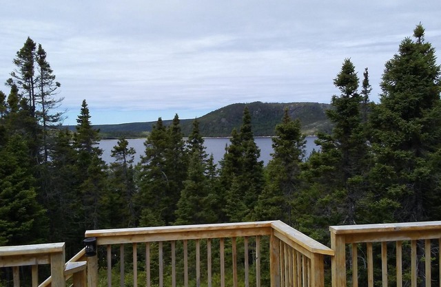 The Lofty Perch. A two bedroom loft with magnificent views of the ocean.