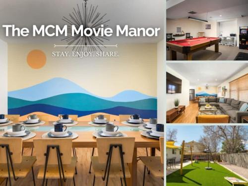 The MCM Movie Manor With A Big Backyard And A Movie Theater