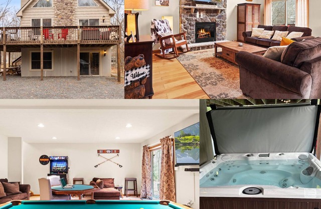 “THE ONE” Chalet, Perfect Getaway w/Hot Tub, Multicade, Pool Table