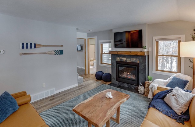 The Peaceful Nest Lakefront/Beach/dock/firepit/Pontoon rental/pet friendly