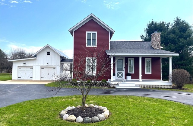 The Red Fennville Farmhouse