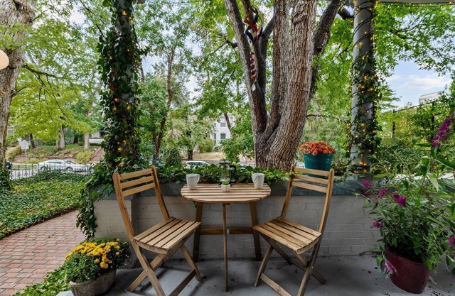The SCOTTISH in Capitol Hill Patio Garage Beautiful Backyard