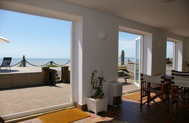 The Suttons Beach House located on the Beach