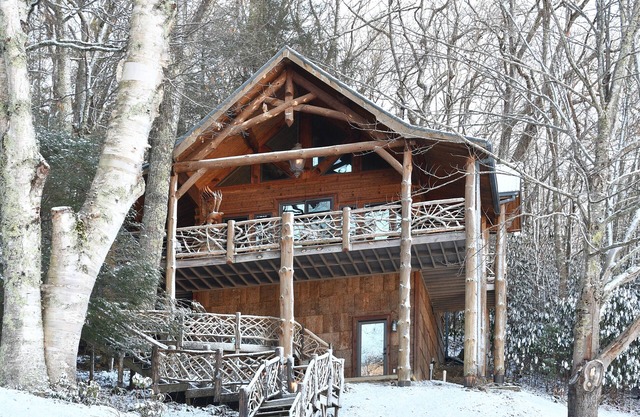 The Treehouse Banner Elk-minutes from Beech & Sugar skiing!