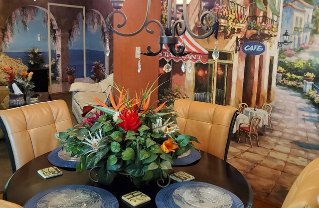 This Mediterranean design will transport you into a beautiful experience!