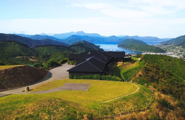 This stunning Estate over looks Picton and the Marlborough Sounds