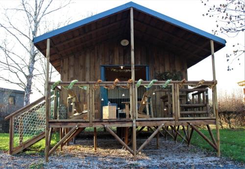 Tiny house - Cabane sur pilotis - Etat Nature