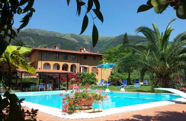 TINY VILLAGE ON THE GREEN HILLS WITH POOL IN A BIG GARDEN-4 DIFFERENT SIZES HOUS