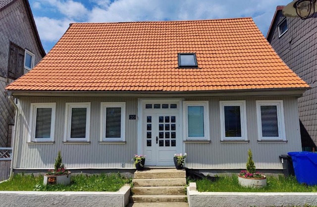 Tolles schönes Ferienhaus mit großer Grillterrasse für 12 Personen im Harz