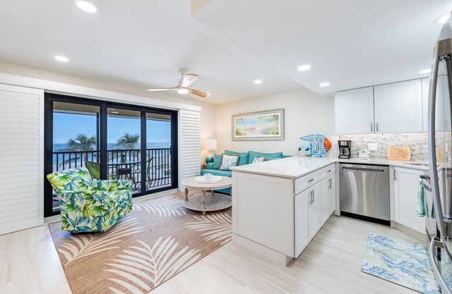 Top floor 1-bedroom unit with beautiful walk in shower.