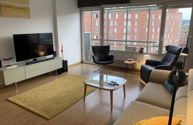 Top floor apartment in front of bogatell beach