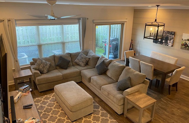 Town home with private garage