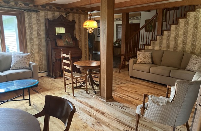 Traditional Country Farmhouse, Incredible Setting Next to Blue Ridge Parkway