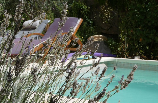Tranquil apartment with pool and beautiful garden