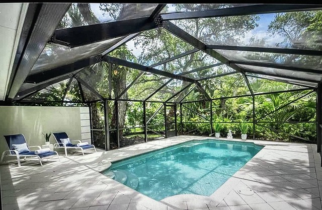 Tranquil orchid island pool home