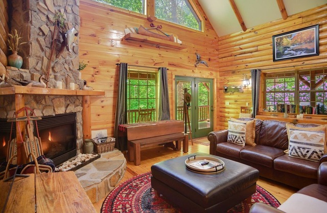 Tree Top Lodge - Gorgeous Lake Cabin with Hot Tub & Magnificent Views of Forests and Mountains! by RedAwning