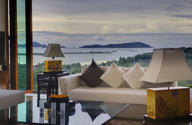 Tropical Island Paradise in tranquil surroundings