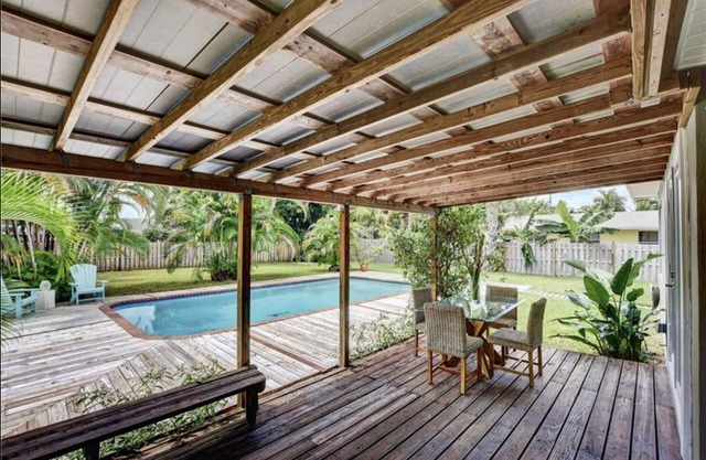 Tropical Retreat with heated pool