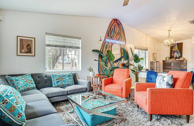 Tucson Retreat w/Fire Pit: 4 Mi to Downtown!
