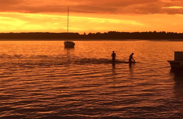 Two lakefront cottages, 158 feet of frontage on Bear Lake