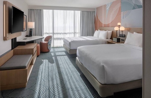 Two Queen Room at a 4⭐️ Hotel