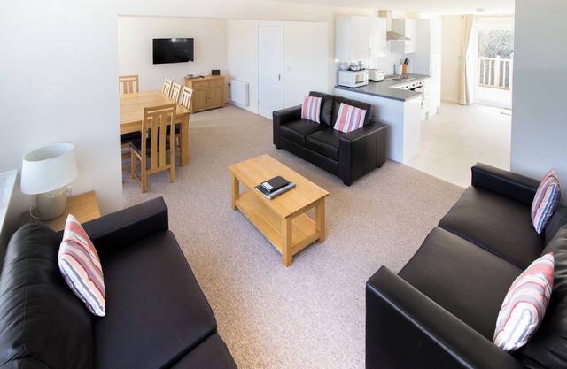 Two-storey detached cottage for up to 8 guests.