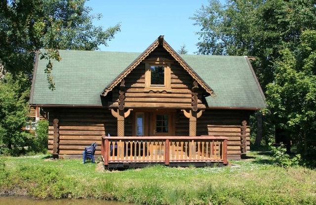 Type E7 Karelian log cabin - holiday park Geesthof