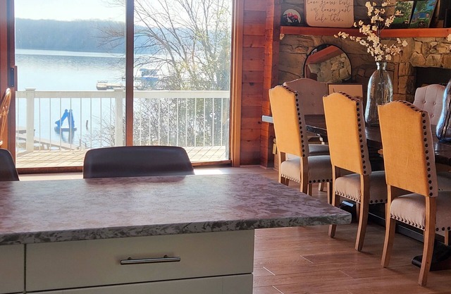 Unique Rustic Charm with Modern Conveniences offering Amazing Lake Views!