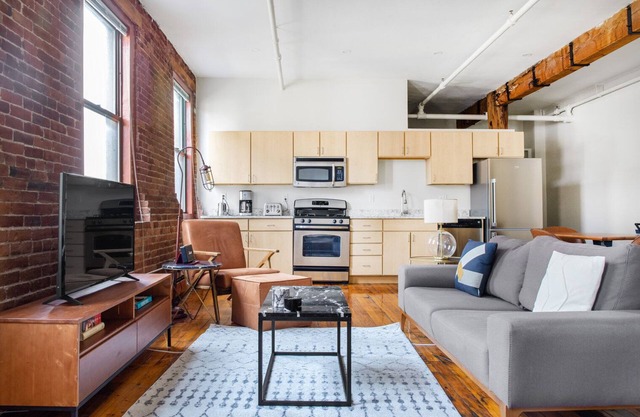 Unique South End Loft w/Pool, Art Gallery, Steps to T by Blueground