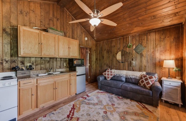 Utopia River Retreat is a secluded paradise nestled along the Sabinal River in the Texas Hill Country.