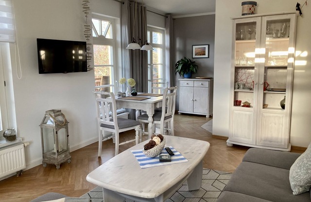 Vacation apartment in the Baltischer Hof, in the town center, only 3 minutes walk to the beach