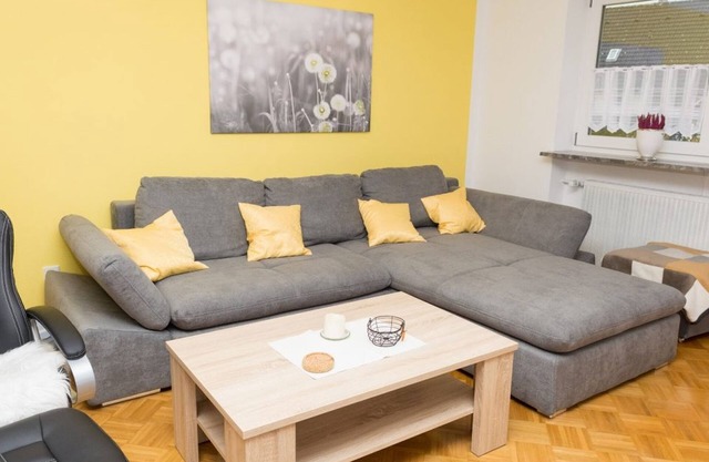 Vacation apartment type C, 95sqm, 2 bedrooms, terrace with sunbathing lawn, max. 4 persons